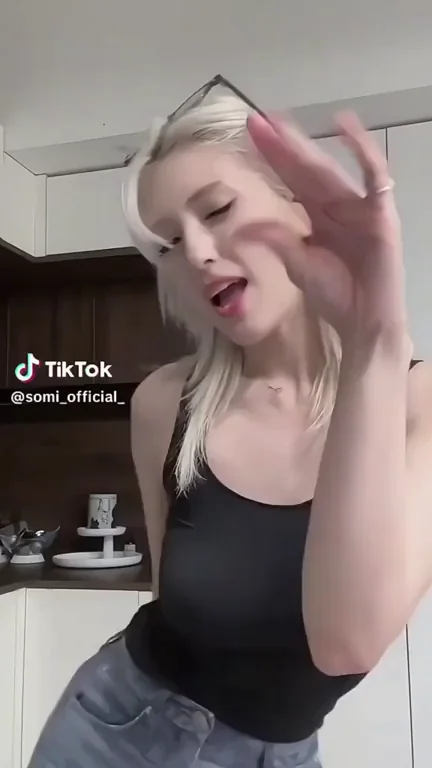 Somi's Slutty Kitchen Tease: Deleted TikTok Reupload