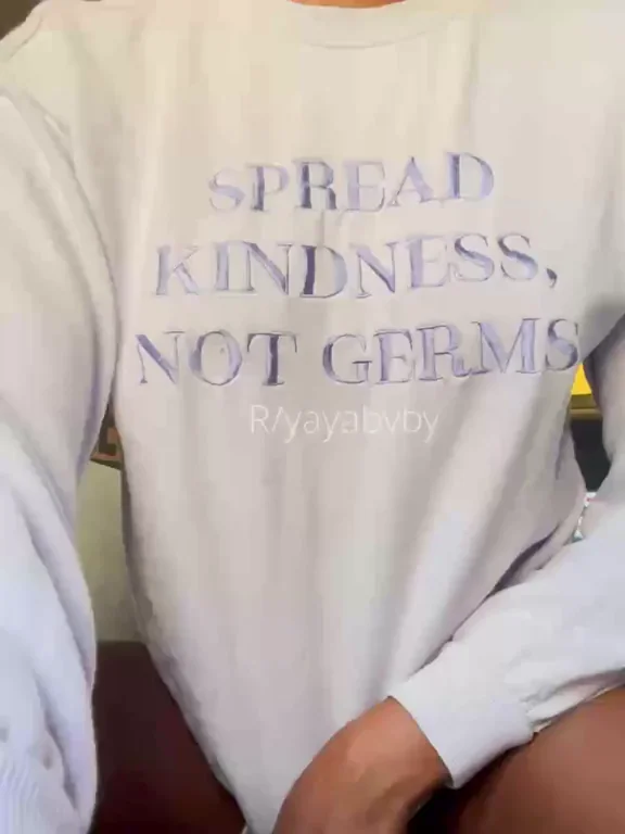 I want your kindness, spread all over my titties
