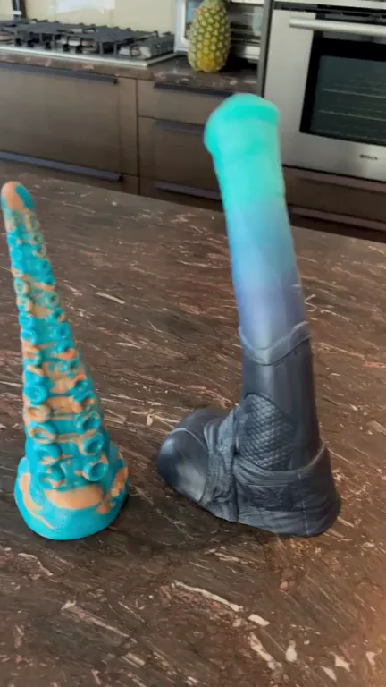 Too excited for my new toys!! Vector and Ika both medium