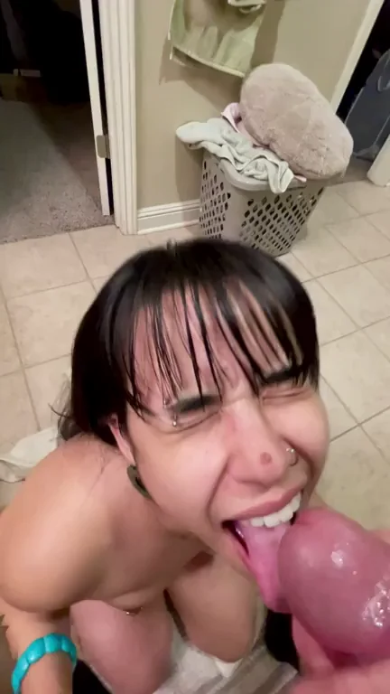 It's my duty to drain every drop!
