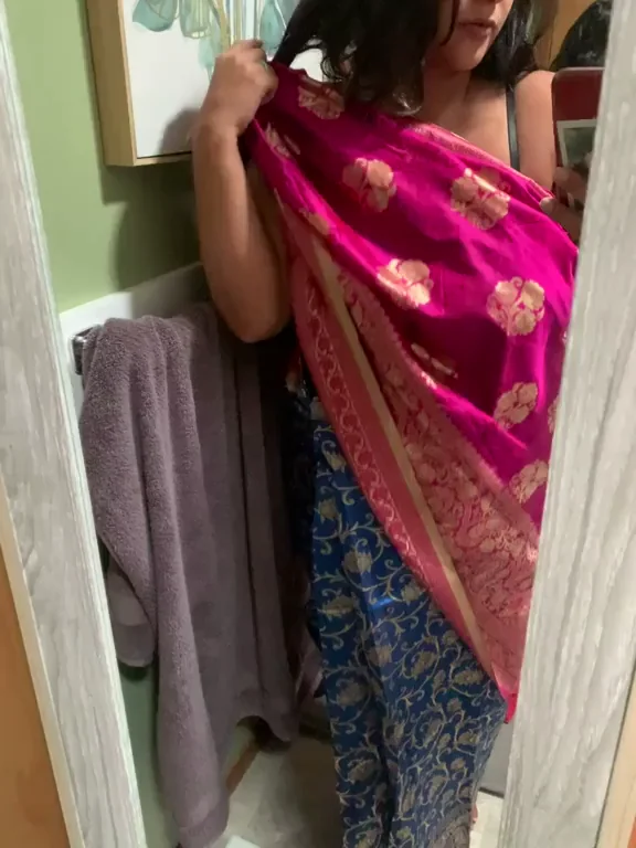 Sorry for Interrupting, Feast on My Massive Desi Tits 😜
