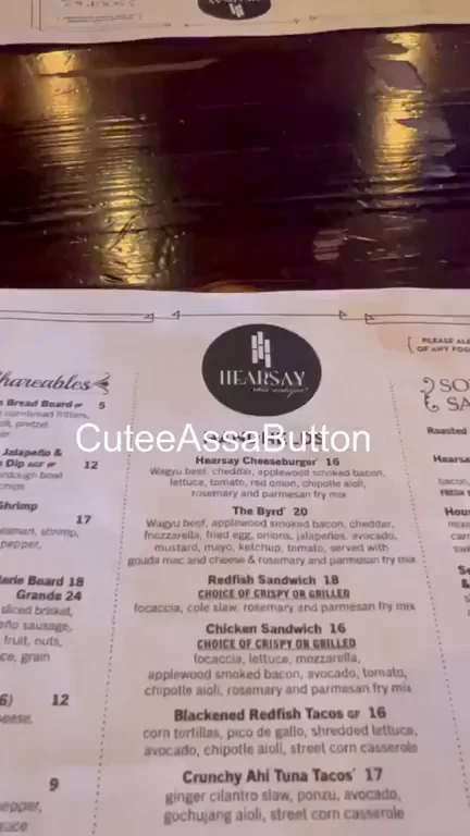 Secret Menu Slut: Cutesy Ass Tease at Black Angus