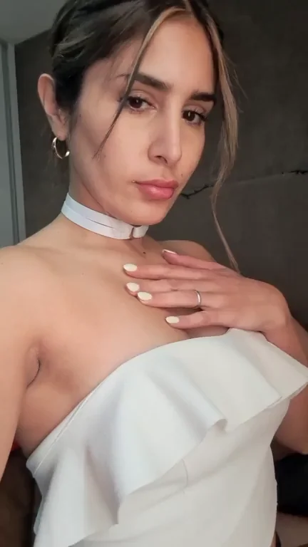 Super Soft Latina Tits Tease 😍 Wanna Feel 'Em Drop? 🔥 [OC]
