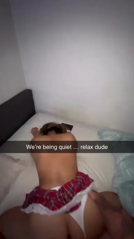 🔥 Step Sis' Cheer Skirt Hike-Up Fuck, Shh Quiet Bro! 😈🍑