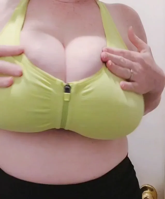 My already huge tits are so swollen with milk