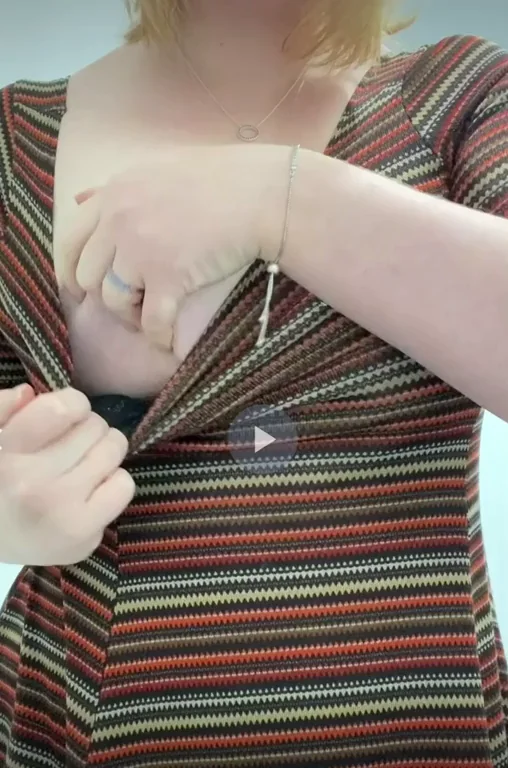 Dress Hides My Massive Tits Surprise! 🍒🔥
