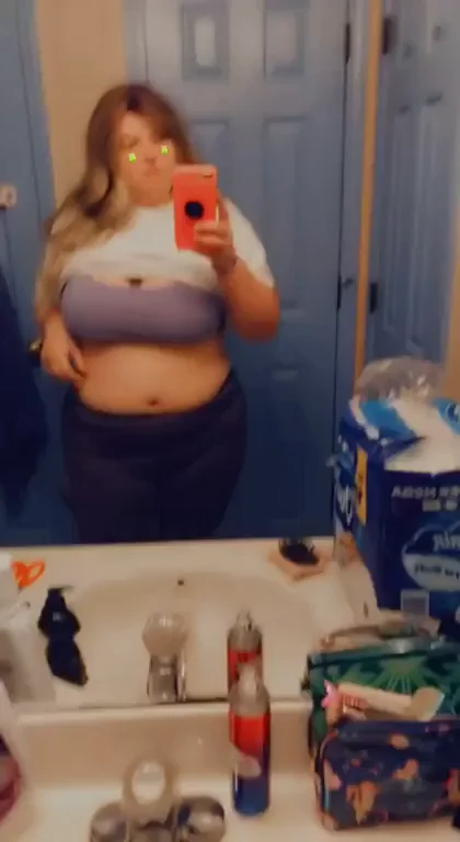 Before work out titty drop (OC)