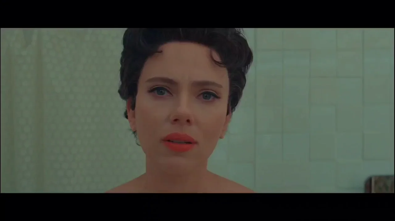 Scarlett Johansson's Juicy Tits in Asteroid City Shower Scene 🔥🍒