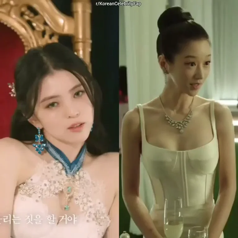 Han So Hee & Seo Yea Ji Deep Kissing in Lacy Gowns 🔥👄