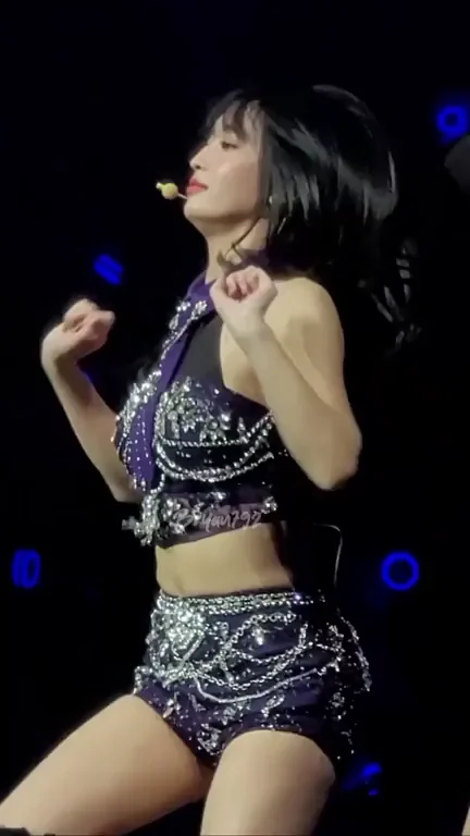 Momo from TWICE Shaking That Juicy Ass in Shiny Shorts 😈🍑🔥