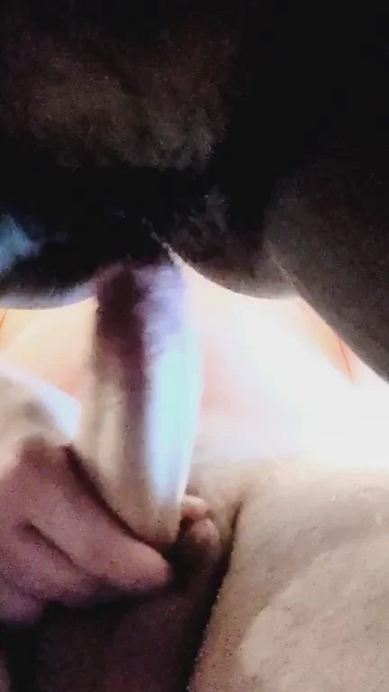 Thick Ebony BBW Gets Slippery with Massive White Cock 😏💦
