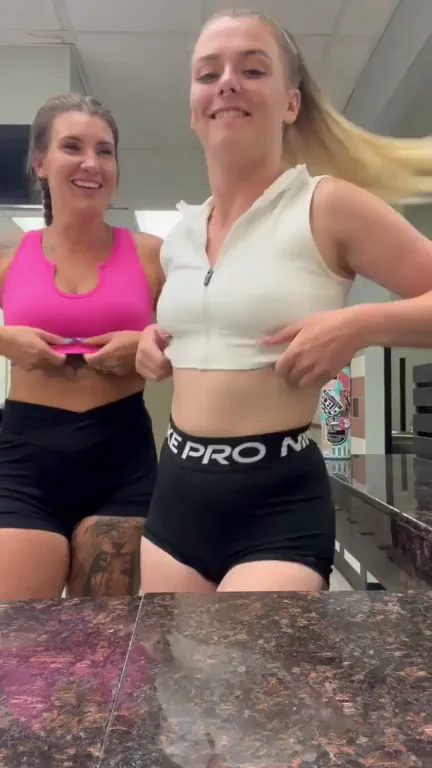 Post work out with my bestie (;