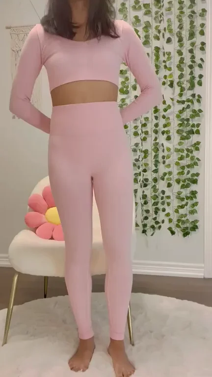 Would you look if I was stretching in front of you?