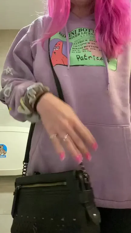 Pink-Haired Office Slut Teases: Wanna Be My Coworker?