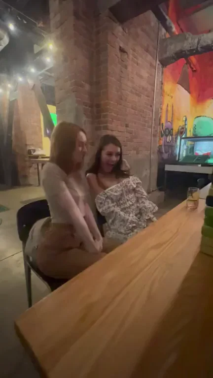 Decided to do some flashing in a public bar ;)