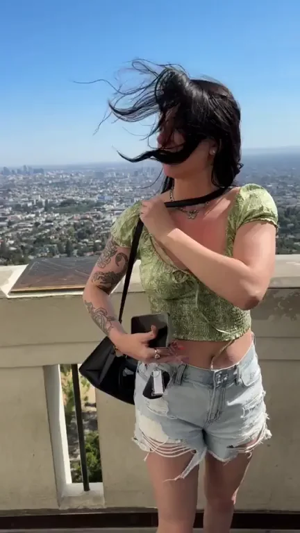 Savoring That Epic City View Slutty Style 😈🌆