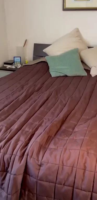 Tease My Thong-Clad Ass on This Bed, Baby?