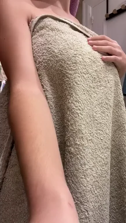 Had to check how bouncy I am after the shower