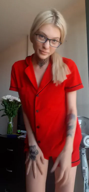 Shy Blonde Teases Her Tiny Tits 😳🍒 Hope They Make You Cum Hard!
