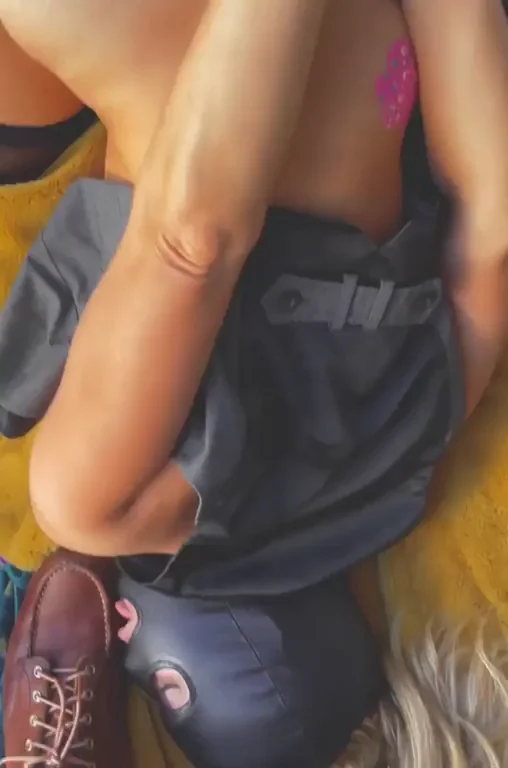 Naughty Wife's Hardhat Tease: Sucking Off Construction Studs