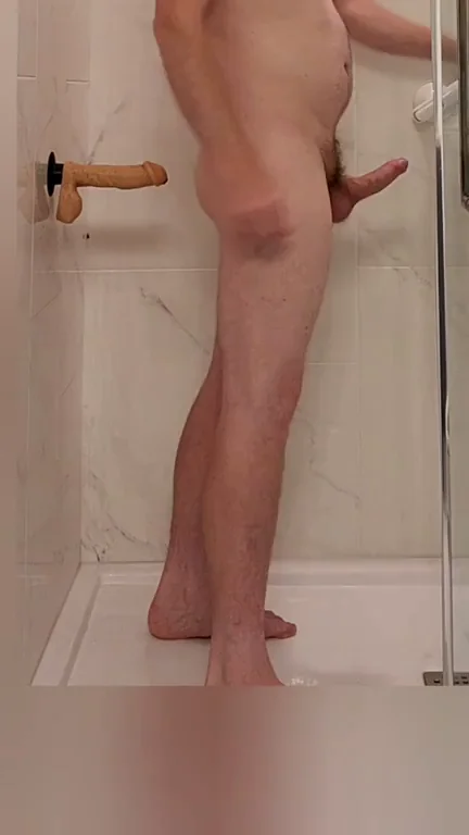 Pre shower shenanigans