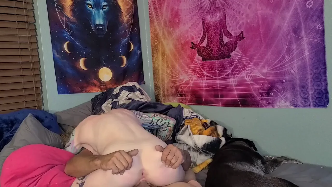 Purring Meow Asshole Tease with Cum and Deepthroat Slut Vibes