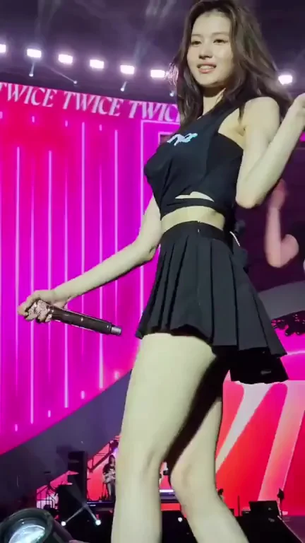 Sana & Jihyo's Slutty Stage Tease - TWICE Fap Fuel