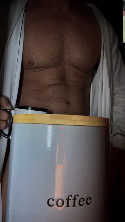 Dad's coffee and fun reveal