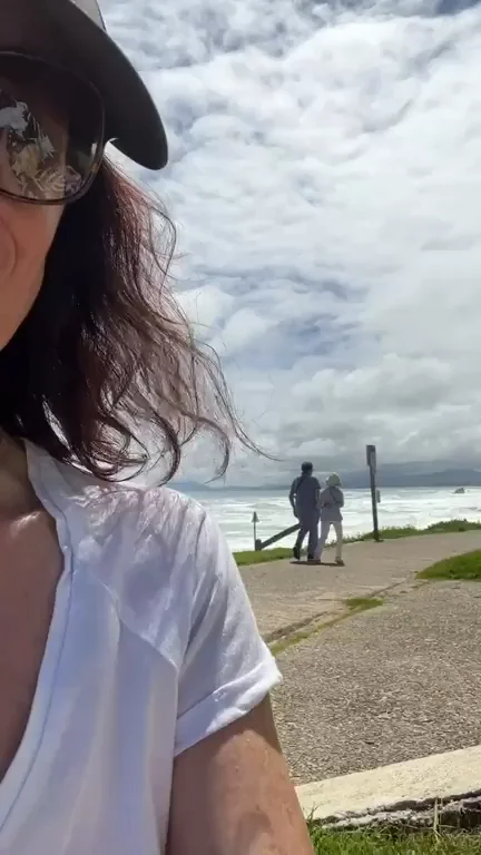 Ended up enjoying showing my MILF body online