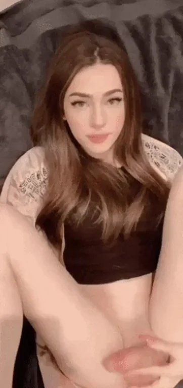 🔥 Mystery Trans Cutie Teases Her Tiny Cock & Juicy Ass 🍑💦