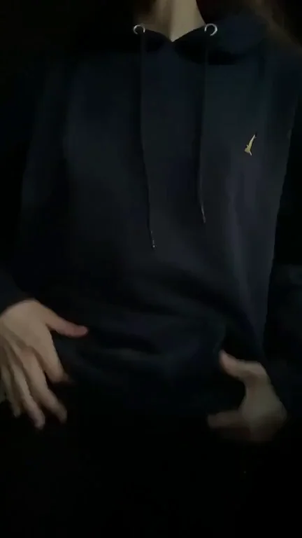 Late night tomboy titty drop (oc)