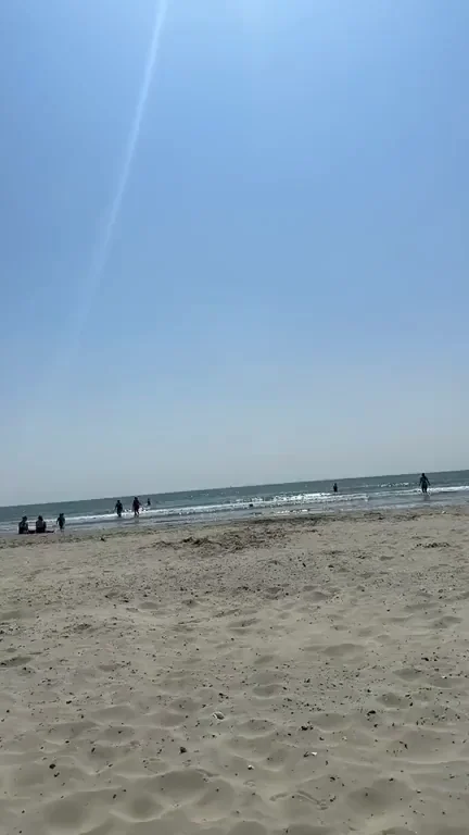 Pink or Black at the beach