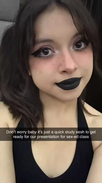 Your girlfriend got your rival assigned as her partner for the sex-ed final project presentation| you begged her to let you be there while they worked, but she insisted that you were gone| was she expecting this?