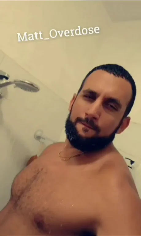 Matt Overdose's Insanely Thick Shower Monster Cock Tease