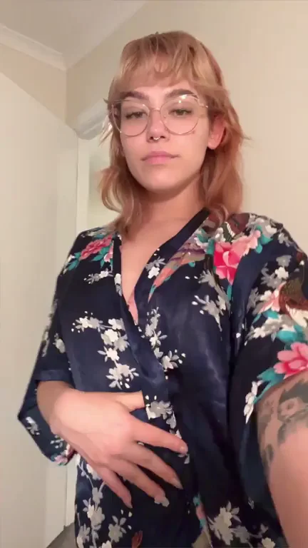 😳 Shy Babe Blushes Flashing Her Tiny Tits 💕