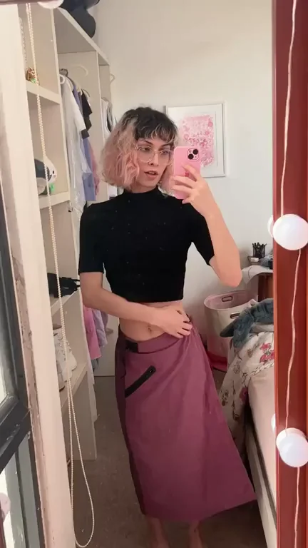 Would you play with a tiny trans girl with a huge dick?