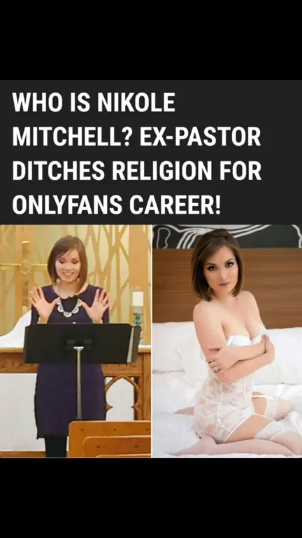 Ex-Pastor Nikole Mitchell Ditches Sermons for Sinful OnlyFans Ass Tease