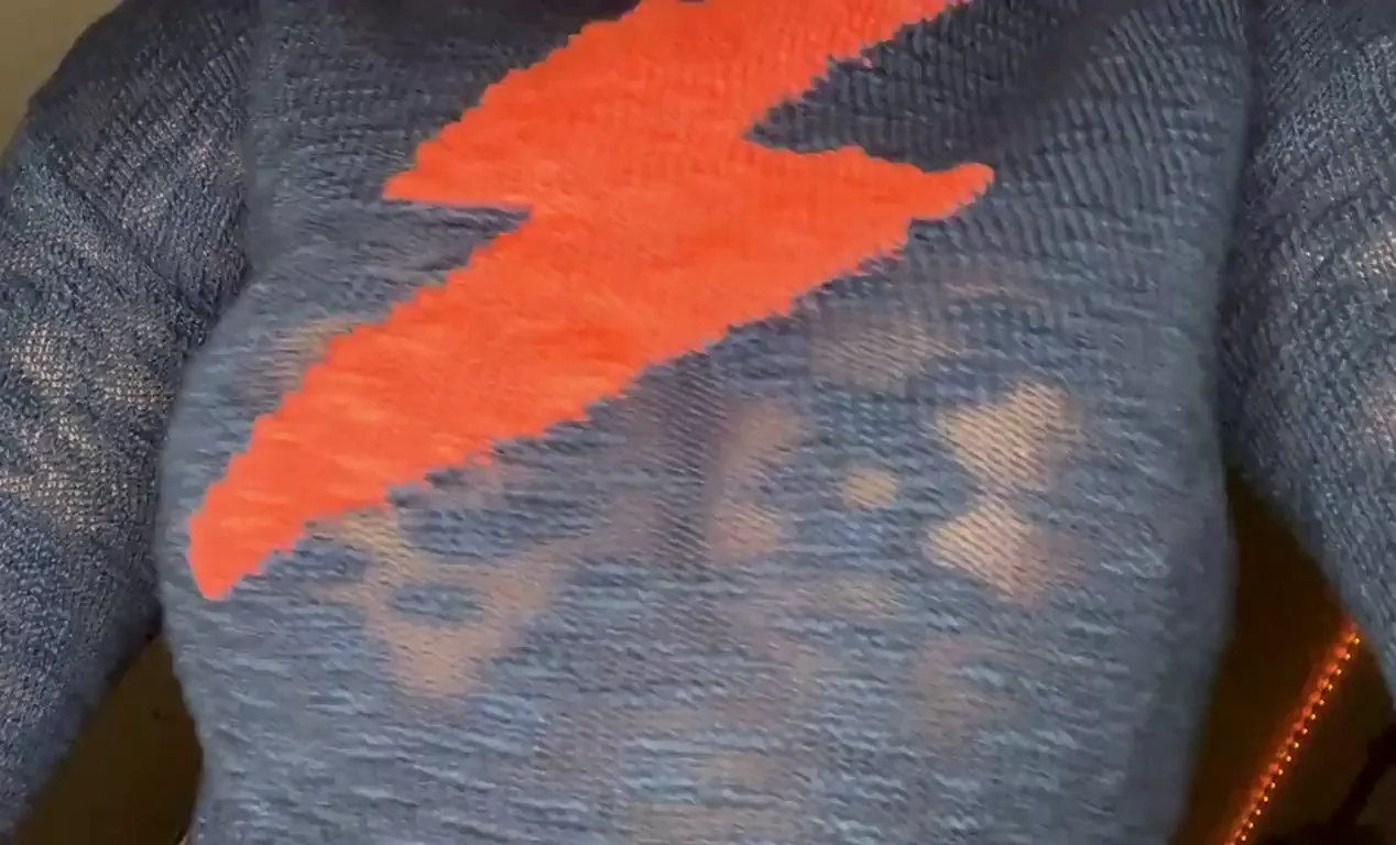 This sweater can't hide them