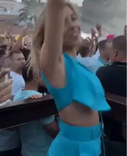Sydney Sweeney's Massive Tits Bouncing Wild at Festival