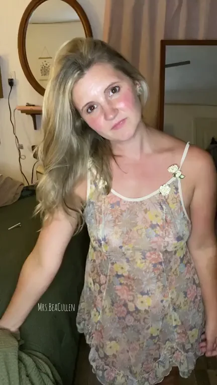I'm not wearing panties. Let me show you