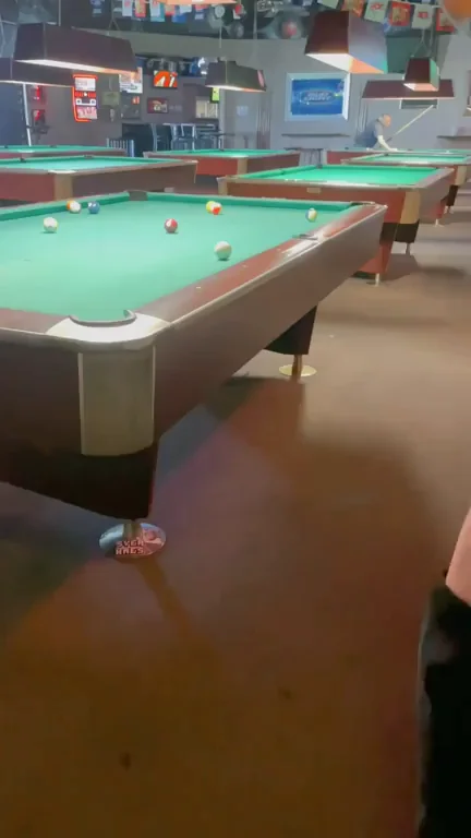 My chances of distracting you are good because my pool game isn't great