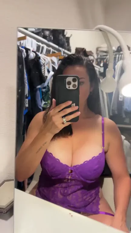Mommy's Massive Milkers Bouncing Wild 💜🍈🍈