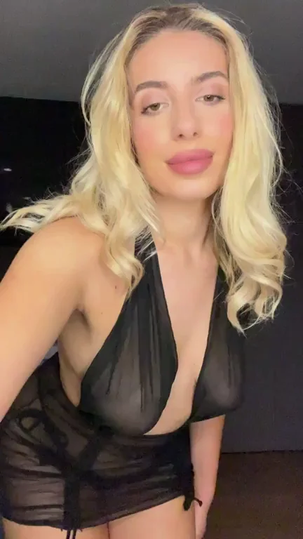 You can start by licking my sweet nipples