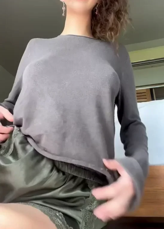 This sweater hides my figure