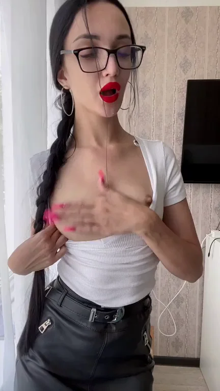 Playing with my pussy in front of you