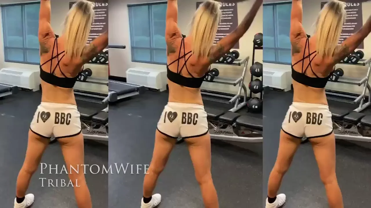 Trainer works overtime with hotwife