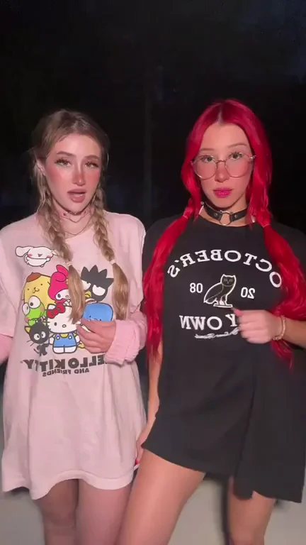 TikTok Bestie On/Off Tease: Slutty Curves Flicker In & Out
