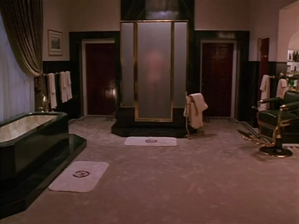 Kevin Kline's Steamy CFNM Shower Exposure in Dave