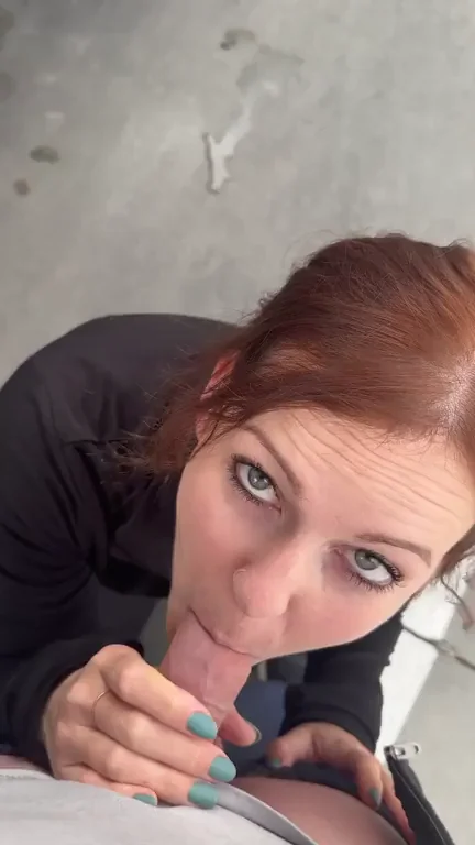 Swallowing that tasty load!