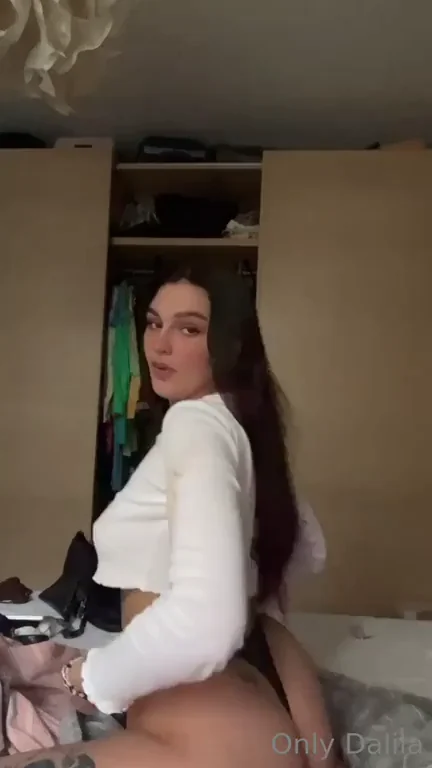 Clap That Tattooed Bubble Butt: Brunette Slut Begs for Spanks
